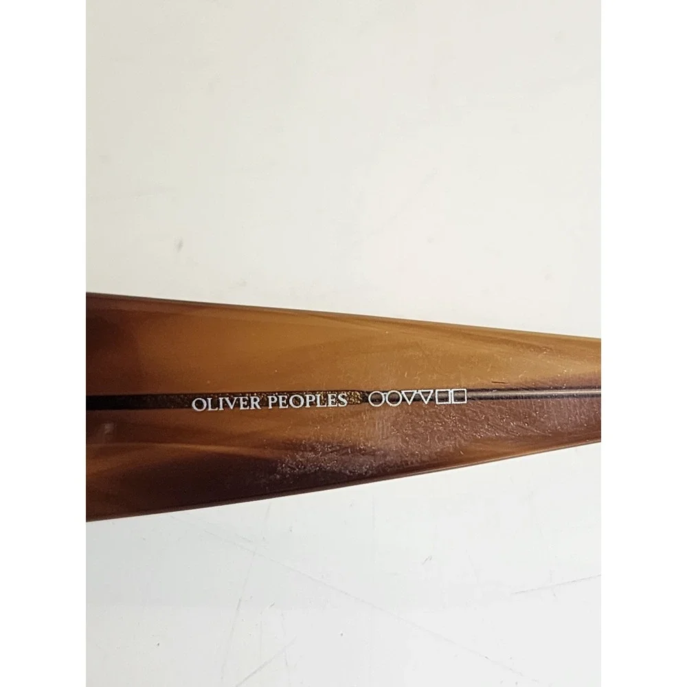 Oliver Peoples Vanadis SYC Brown Tortoise Oversized Oval Sunglasses 62-16-125
